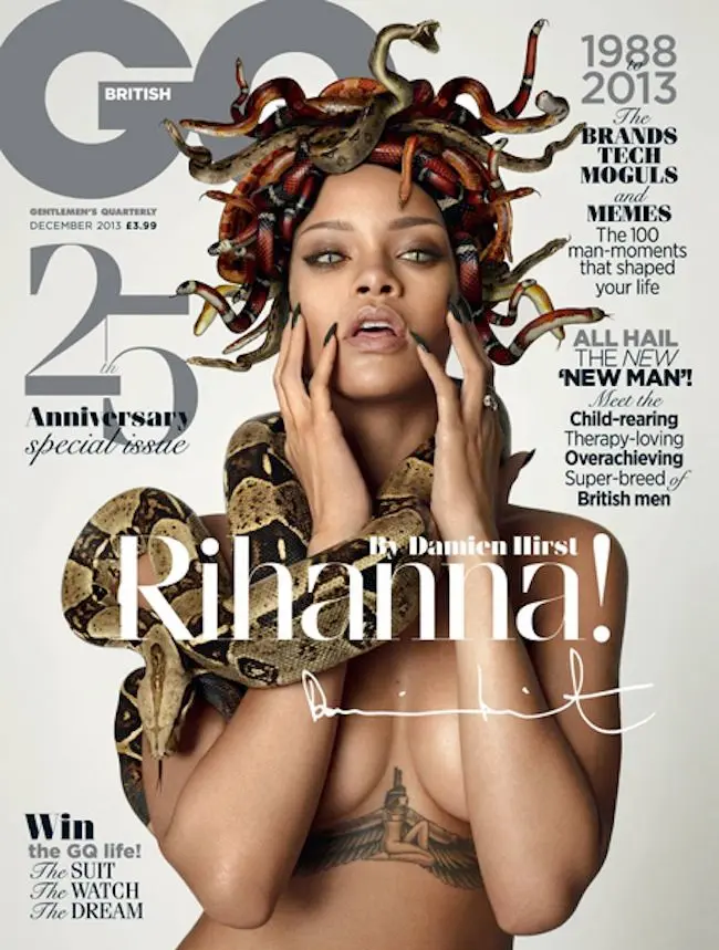 Rihanna, Méduse pétrifiante pour GQ