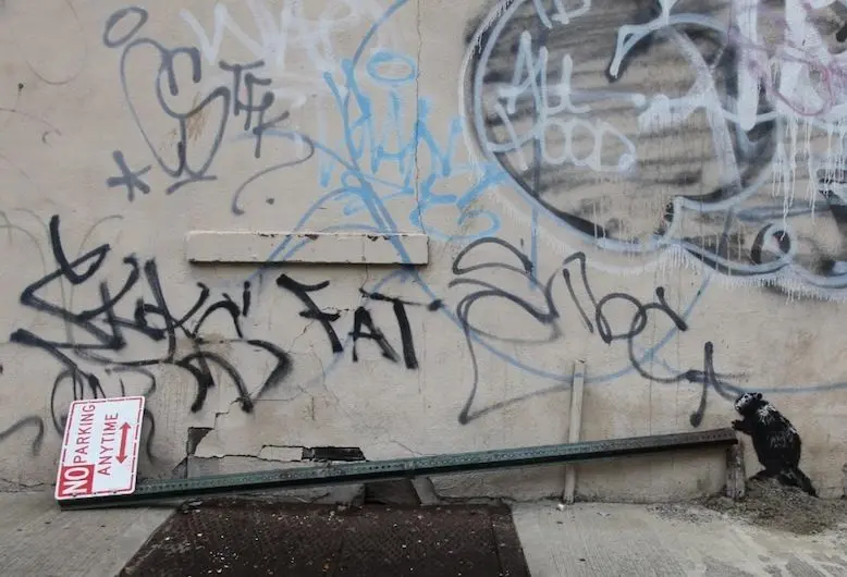 À New York il faut payer pour voir les oeuvres de Banksy