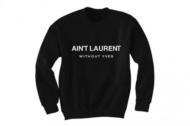 Saint-Laurent plaque Colette : Le tee-shirt de la discorde