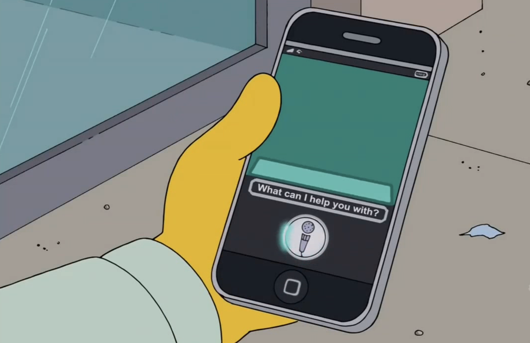 Les Simpsons se payent la tête de Siri