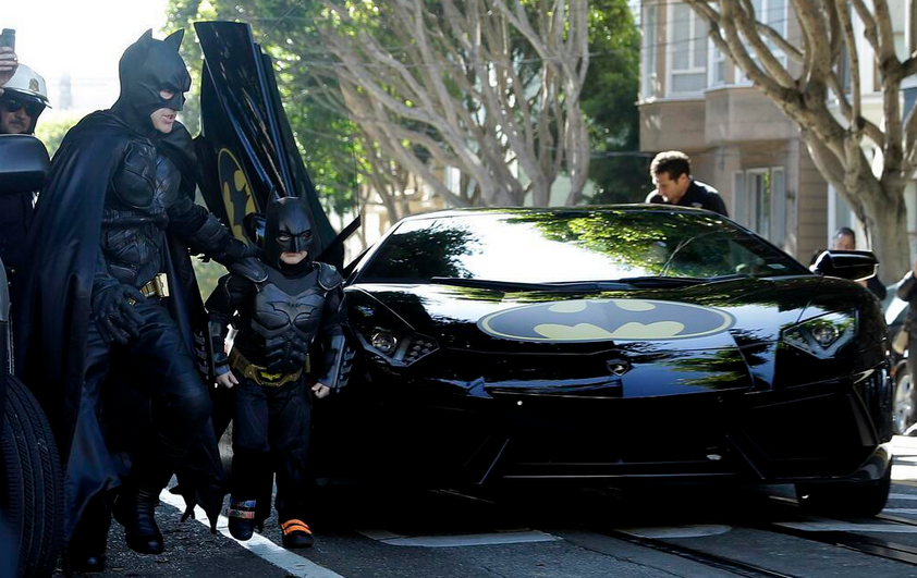 Docu : San Francisco transformé en Gotham City pour un enfant de 5 ans