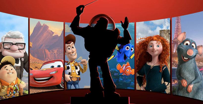 Pixar lance son ciné-concert à Paris