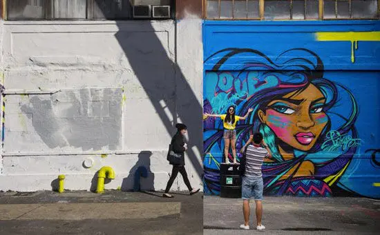 En images : la Mecque du graffiti 5 Pointz avant et après