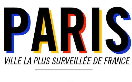 Infographie : Paris, ville la plus surveillée de France