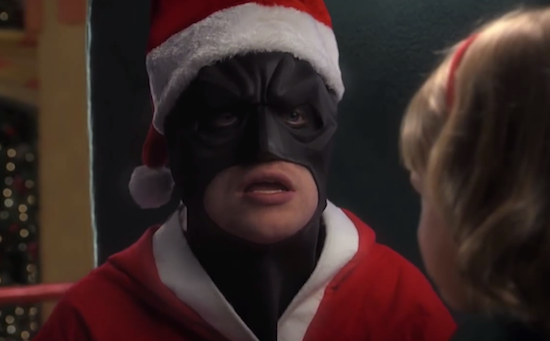 Vidéo : quand Batman s’incruste dans les films de Noël