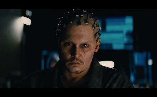 Premier trailer pour “Transcendence” avec Johnny Depp