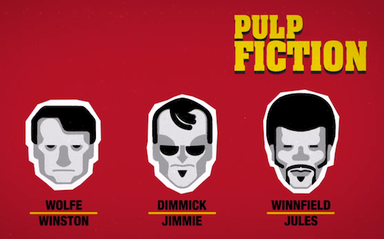 Les Acteurs Fétiches De Tarantino Dans Une Infographie Animée 7246