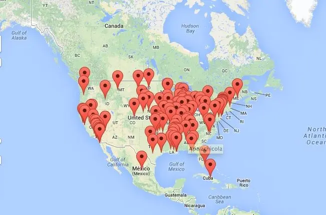 Carte : le monde selon Tom Waits