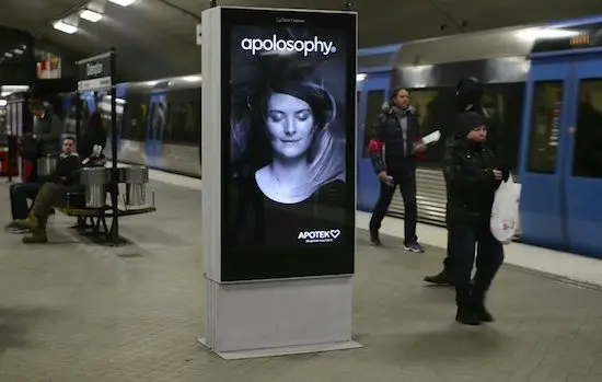 Cette publicité interactive va vous décoiffer