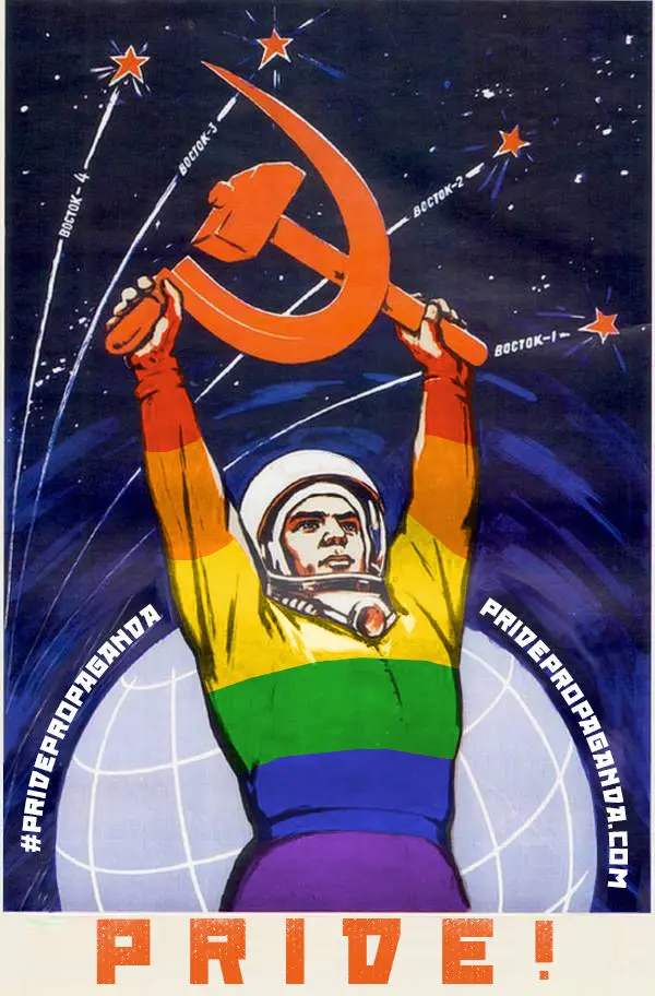 Des affiches soviétiques détournées pour la cause LGBT