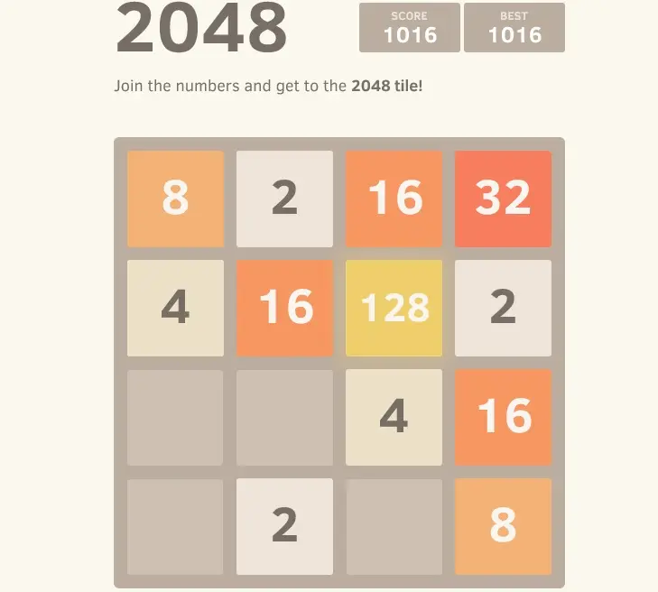 2048 : le jeu qui va vous rendre addict (et fou)