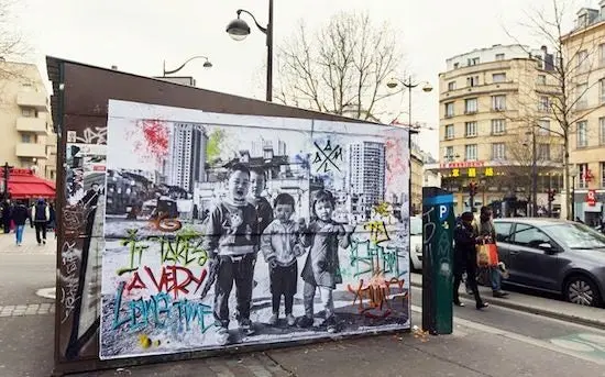 En images : un projet entre photographie et graffiti