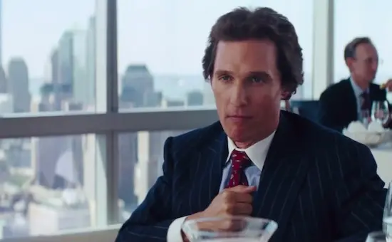 Le Loup de Wall Street : la chanson de McConaughey remixée version electro