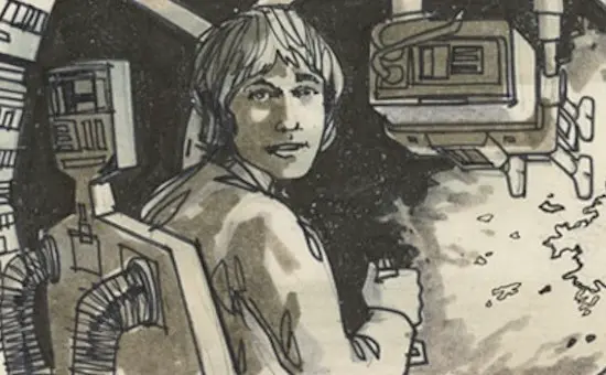 Voilà à quoi ressemblaient les premiers dessins des héros de Star Wars