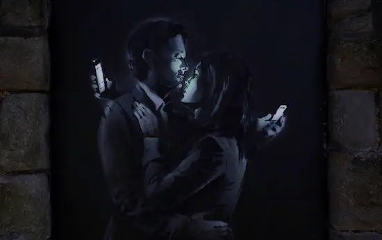 “Mobile Lovers”, un nouveau Banksy confirmé
