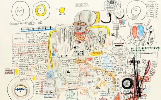 De nouvelles peintures de Basquiat exposées à New York