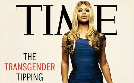 Laverne Cox, première transsexuelle en Une du Time Magazine