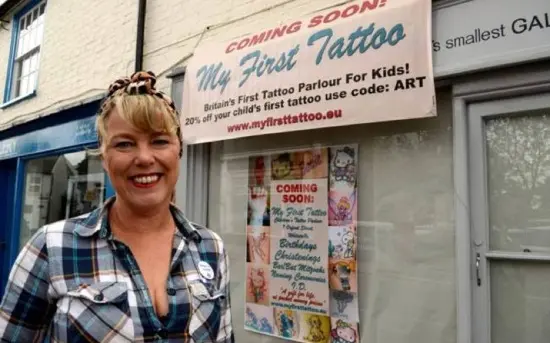 Un premier salon de tatouage pour enfants ?