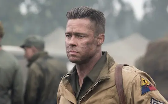 Un nouveau trailer explosif pour “Fury”, le prochain film de Brad Pitt