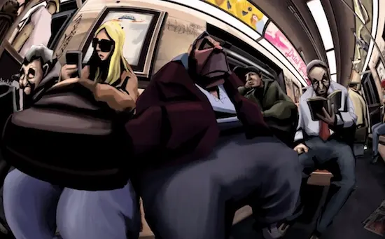 Un court métrage aborde avec originalité la vie dans le métro