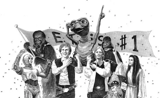La correspondance humoristique entre George Lucas et Steven Spielberg