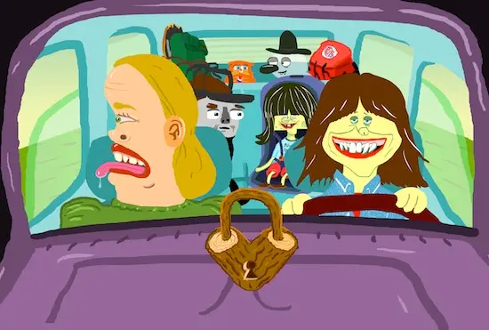 Skateboards, gonzo et hamburgers : une ode à l’autostop en film d’animation