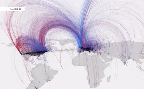 Vidéo : l’expansion de la culture humaine résumée en 5 minutes