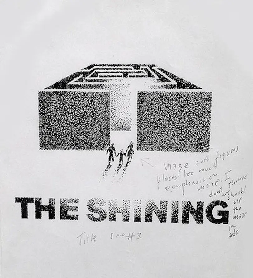 Shining : les affiches refusées par Stanley Kubrick