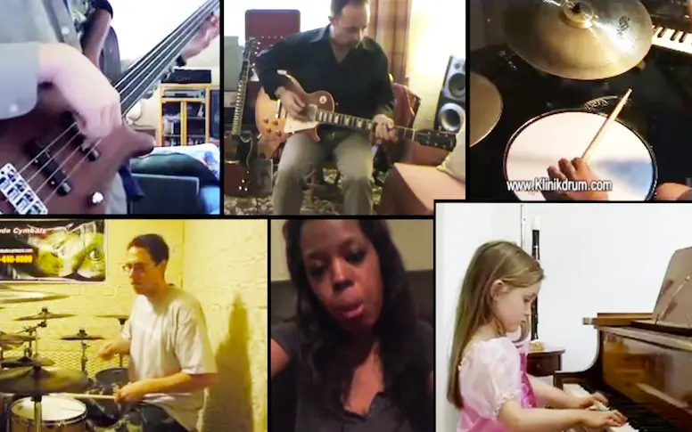 Ces vidéos YouTube de musiciens inconnus forment une surprenante chanson