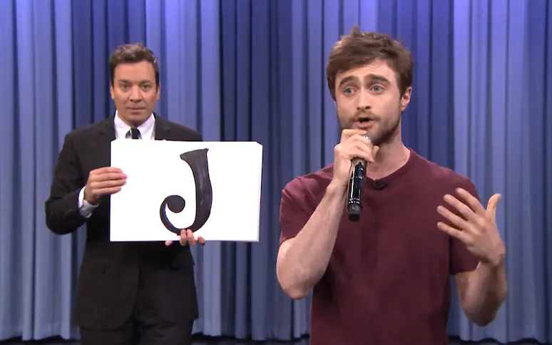 Vidéo : Daniel Radcliffe reprend magistralement le rap de “Alphabet Aerobics”