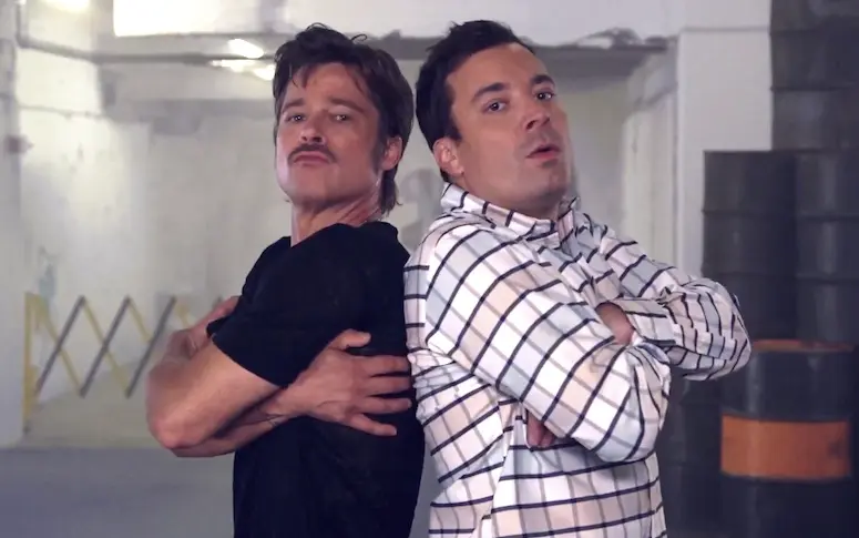Vidéo : Jimmy Fallon et Brad Pitt se défient dans une battle de breakdance
