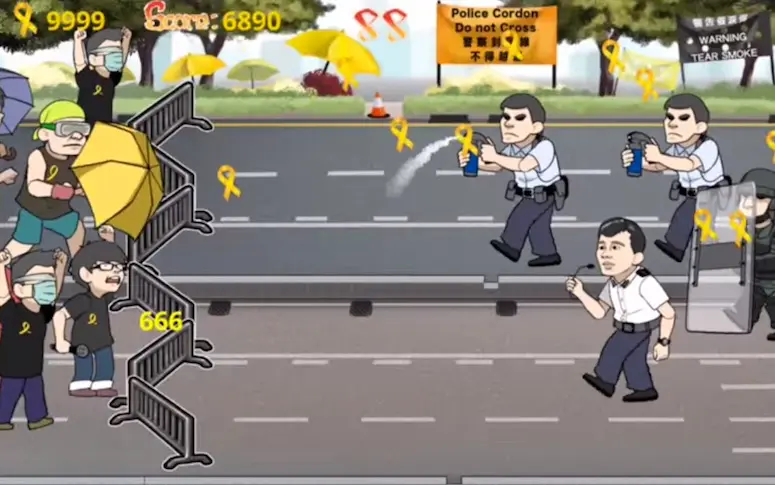 Occupy Central : les manifestants de Hong Kong ont leur propre jeu vidéo