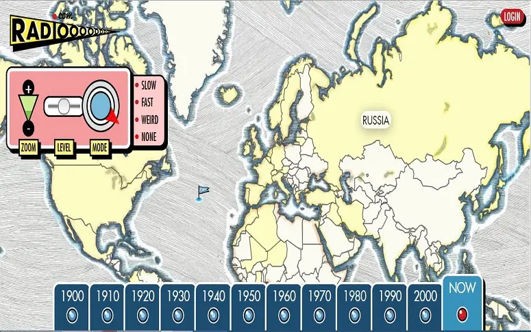 Radiooooo, la webradio qui voyage dans le temps et l’espace