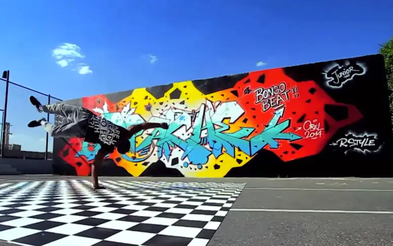Vidéo : quand le breakdance rencontre le graffiti