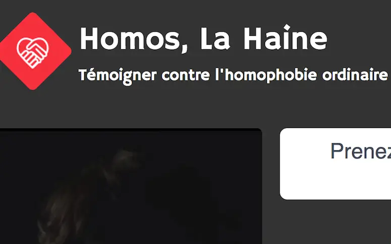 “Homos, la haine”, la plateforme qui lutte contre l’homophobie et qui l’illustre