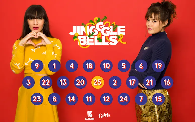 Jingggle Bells : le calendrier de l’avent de Konbini et Girls Girls Girls