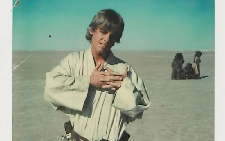 Les Polaroids nostalgiques du tournage du premier Star Wars en 1976