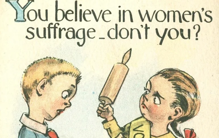 En images : l’étonnante propagande contre le vote des femmes au début du 20ème siècle