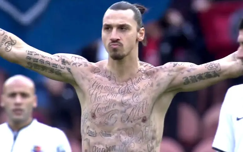 Vidéo : le beau message caché derrière les tatouages de Zlatan Ibrahimovic