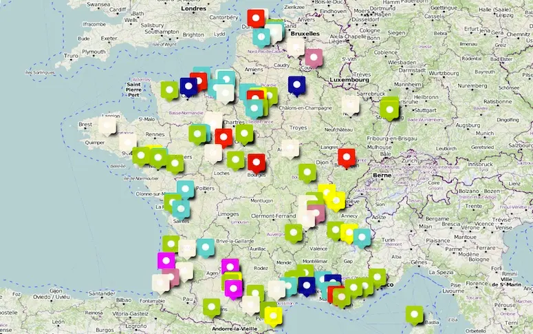 La “culture française qui se meurt” résumée en une cartographie