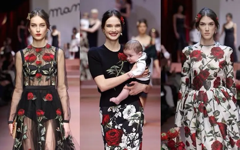 Défilé Dolce & Gabbana : la femme toujours vue comme une mère