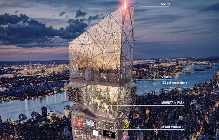 À New York, un projet de ville entière contenue dans un gratte-ciel géant