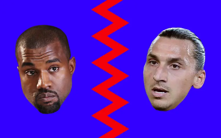 Zlatan vs. Kanye : l’autre combat du siècle