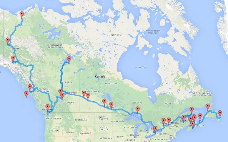 Après l’Europe, voilà le road trip optimal pour parcourir le Canada
