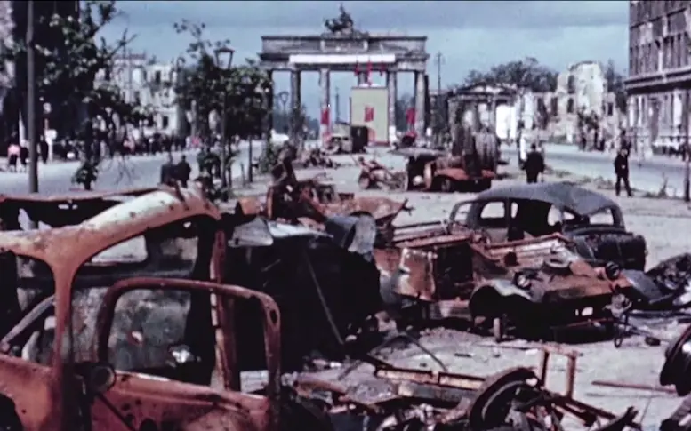 Berlin au lendemain de la guerre dans une vidéo inédite en couleurs