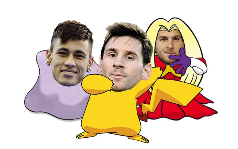 Si les joueurs de foot étaient des Pokémon