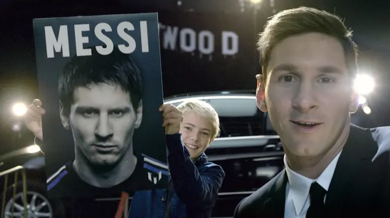 Messi, champion de Youtube