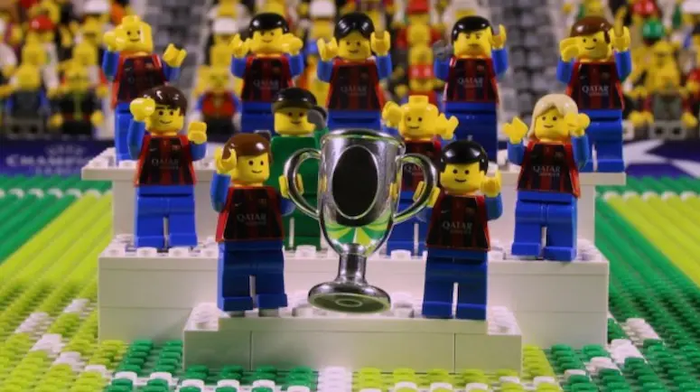 Vidéo : la finale de la Ligue des Champions à revivre en Lego