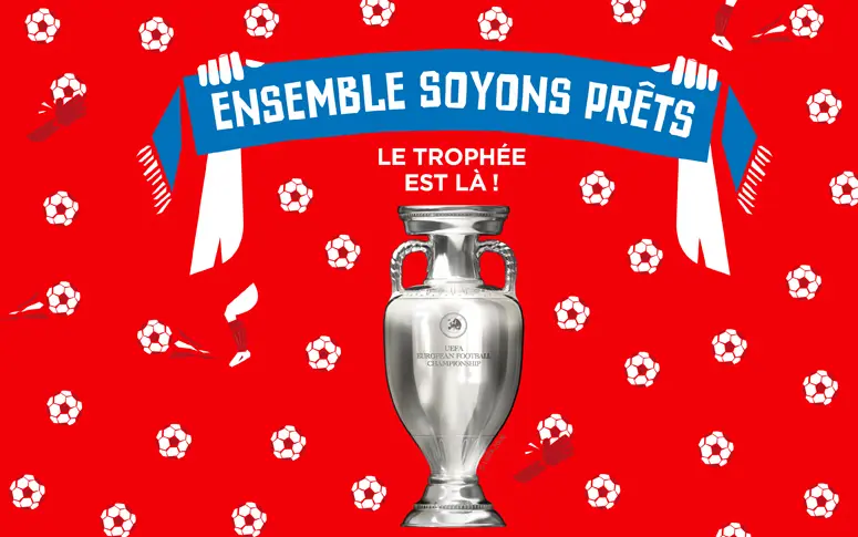 Le trophée de l’UEFA Euro 2016™ au Citadium ce samedi