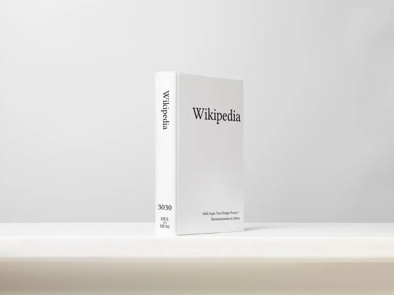 Un artiste veut imprimer Wikipédia